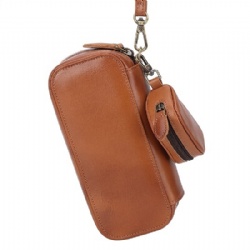 Genuine Leather Wristlet Bag